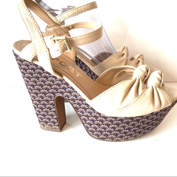 REPORT “Ray” Double Knot Peep Toe Platforms—SZ 6.5 - Picture 7 of 14